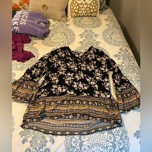 Floral Boho Tunic